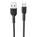 Кабель Hoco X33 Micro 4A Surge flash charging data cable Чорний