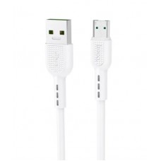 Кабель Hoco X33 Micro 4A Surge flash charging data cable Білий