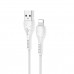 Кабель Hoco X37 Cool power charging data cable for Lightning Білий
