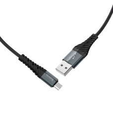 Кабель Hoco X38 Cool Charging data cable for Micro Чорний