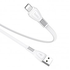 Кабель Hoco X40 Noah charging data cable for Lightning Білий