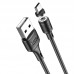 Кабель Hoco X52 Sereno magnetic charging cable for Micro Чорний