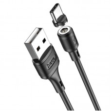 Кабель Hoco X52 Sereno magnetic charging cable for Type-C Чорний