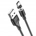 Кабель Hoco X52 Sereno magnetic charging cable for Type-C Чорний