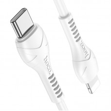 Кабель Hoco X55 Trendy PD charging data cable for Lightning Білий