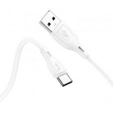 Кабель Hoco X61 Ultimate silicone charging data cable for Type-C Білий