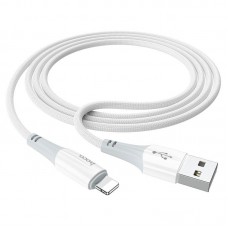 Кабель Hoco X70 Ferry charging data cable for Lightning Білий