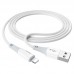 Кабель Hoco X70 Ferry charging data cable for Lightning Білий