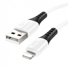 Кабель Hoco X82 iP silicone charging data cable Білий