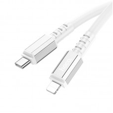 Кабель Hoco X85 iP Strength PD charging data cable Білий