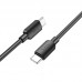 Кабель Hoco X96 Hyper 60W fast charging data cable Type-C to Type-C Чорний