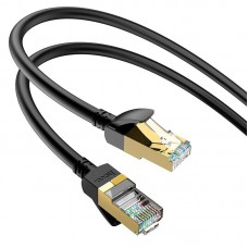 Патч-корд Hoco US02 Level pure copper gigabit ethernet cable ( L-3M ) Чорний