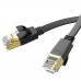 Патч-корд Hoco US07 General pure copper flat network cable (L-1M) Чорний