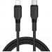 Кабель McDodo Чорний Series PD Type-C to Lightning Cable 1.2m CA-7292 Чорний