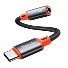Кабель McDodo Castle Series Type-C to 3.5mm Female Cable 11cm CA-7561 Чорний