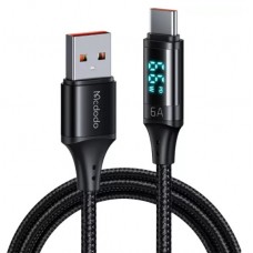 Кабель McDodo Digital HD Type-C 6A Data Cable 1.2m CA-1080 Чорний