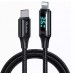 Кабель McDodo Digital HD Type-C to Lightning 36W Data Cable 1.2m CA-1030 Чорний