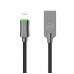 Кабель McDodo Knight Series Auto Power Off Lightning Cable 1.2m CA-3901 Deep Grey