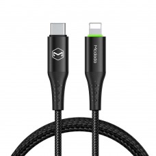 Кабель McDodo Nest Series Auto Power Off PD Type-C to Lightning Cable 1.2m CA-7360 Чорний