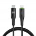 Кабель McDodo Nest Series Auto Power Off PD Type-C to Lightning Cable 1.2m CA-7360 Чорний