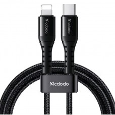 Кабель McDodo Type-C to Lightning 36W Data Cable 1m Чорний