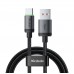 Кабель McDodo USB-A to USB-C Cable with Charging Light 1m Чорний
