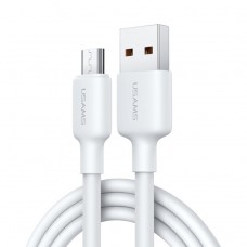 Кабель USAMS SJ607 U84 2A Micro Charging  Data Cable 1M Білий
