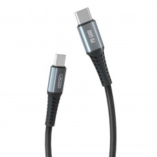 Кабель XO NB-Q167 Type-c to Type-c 60W Чорний
