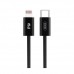 Кабель XO NB-Q206A Lightning to TYPE-C 20W Чорний