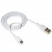 Кабель XO NB103 Bell usb cable Micro 2m Білий