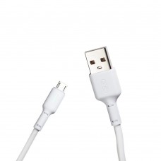 Кабель XO NB112 3A fast charging usb cable micro Білий
