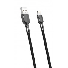 Кабель XO NB182 2.4A USB Cable lighting Чорний
