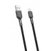Кабель XO NB182 2.4A USB Cable micro Чорний