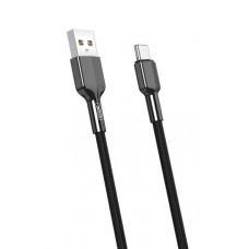 Кабель XO NB182 2.4A USB Cable type - c Чорний