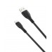 Кабель XO NB185 6A PD fast charger cable for type-c 1M Чорний