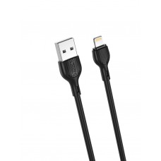 Кабель XO NB200 2.1A USB cable for Lightning 1M Чорний
