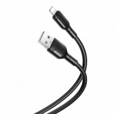 Кабель XO NB212 2.1A USB cable for Lightning Чорний