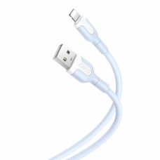 Кабель XO NB212 2.1A USB cable for Lightning Білий