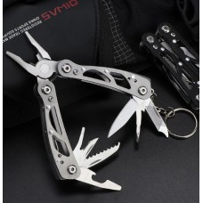 Мультитул Ruiguan MNQ 10 у 1 Сріблястий