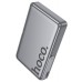 Power Bank Hoco Q36A Sunlight PD20W power bank magnetic suction+holder(10000mAh) Сірий