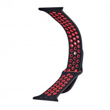 Ремінець Nike Sport Apple Watch 42/44/45/46/49 mm Чорний/Watermelon Ремінець Nike Sport Apple Watch 42/44/45/46/49 mm Чорний/Watermelon