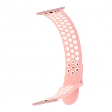Ремінець Nike Sport Apple Watch 42/44/45/46/49 mm Рожевий Білий Ремінець Nike Sport Apple Watch 42/44/45/46/49 mm Рожевий Білий