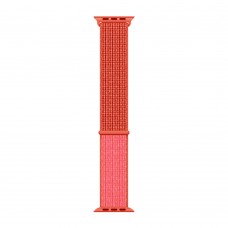 Ремінець Nylon Apple Watch 42/44/45/46/49 mm Orange Червоний (43) Ремінець Nylon Apple Watch 42/44/45/46/49 mm Orange Червоний (43)