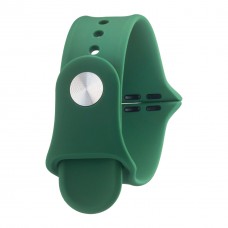 Ремінець Silicone Apple Watch 38/40/41 mm Зелений Ремінець Silicone Apple Watch 38/40/41 mm Зелений