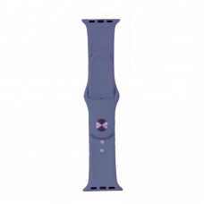 Ремінець Silicone Apple Watch 38/40/41 мм Lavender Сірий L (28) (46) Ремінець Silicone Apple Watch 38/40/41 мм Lavender Сірий L (28) (46)