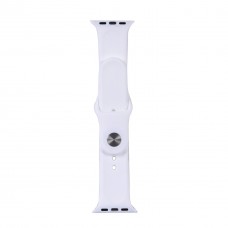 Ремінець Silicone Apple Watch 38/40/41 мм Білий S (9) Ремінець Silicone Apple Watch 38/40/41 мм Білий S (9)
