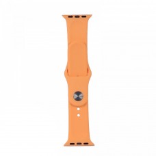 Ремінець Silicone Apple Watch 42/44/45/46/49 mm Papaya Ремінець Silicone Apple Watch 42/44/45/46/49 mm Papaya