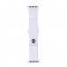 Ремінець Silicone Apple Watch 42/44/45/46/49 мм Білий S