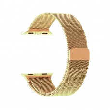 Ремінець Миланская Петля Apple Watch 42/44/45/46/49 mm Gold