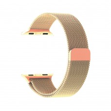 Ремінець Миланская Петля Apple Watch 42/44/45/46/49 mm Rose Gold (5)
